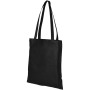 Zeus large non-woven convention tote bag 6L - Solid black