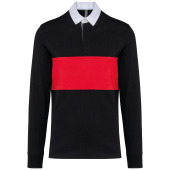 Black / Sporty Red