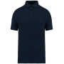 Herenpolo in wafeltricot Navy Blue XL