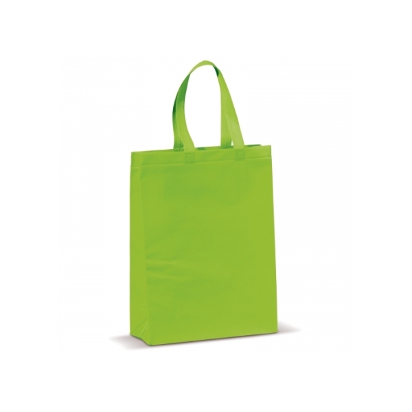Carrier bag laminated non-woven medium 105g/m² - Light Green