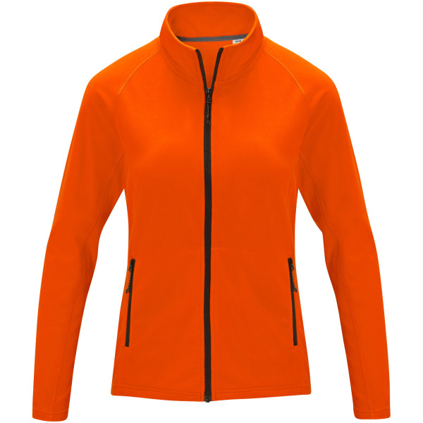 Zelus women's fleece jacket - Orange - XXL