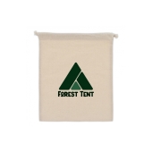 Gift pouch OEKO-TEX® cotton 140g/m² 25x30cm - Ecru