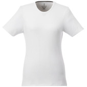Balfour biologisch dames t-shirt met korte mouwen - Wit - 2XL