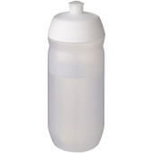 HydroFlex™ Clear knijpfles van 500 ml - Wit/Frosted transparant