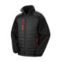 Black Compass Padded Softshell - Black/Red