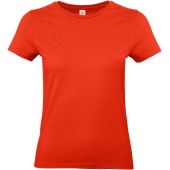 #E190 Ladies' T-shirt Fire Red XL