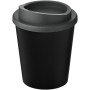 Americano® Espresso Eco 250 ml recycled tumbler - Solid black/Grey