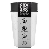 Circular Beker 227ML Crème-Zwart
