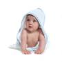 Babies' Hooded Towel White / Pale Pink One Size