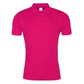 AWDis Cool Smooth Polo Shirt, Hot Pink, 3XL, Just Cool