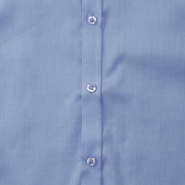 Men's Herringbone Shirt - White - S