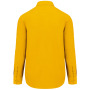 Overhemd in onderhoudsvriendelijk polykatoen-popeline heren Yellow 5XL