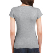 Gildan T-shirt SoftStyle SS for her cg7 sports grey XXL