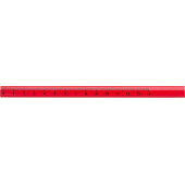 Timmermanspotlood met 14 cm liniaal Timmermanspotlood met 14 cm liniaal