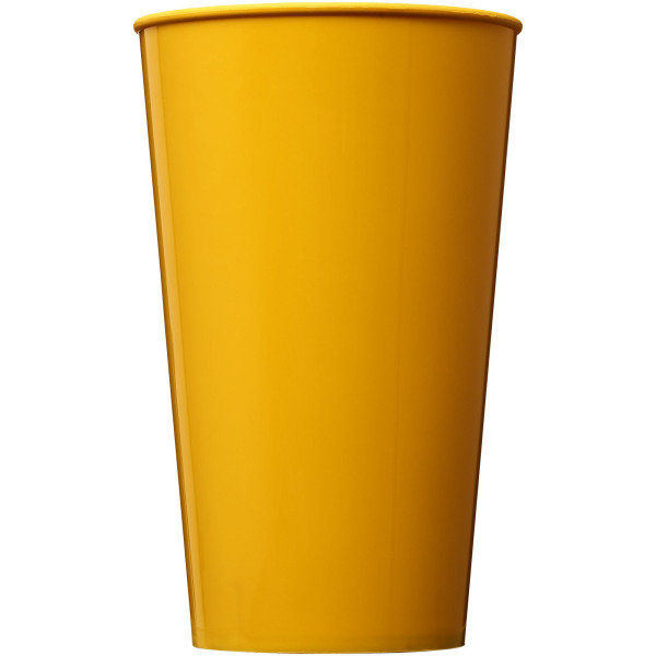 Arena 375 ml plastic tumbler - Yellow
