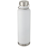 Thor 1  liter koper vacuüm geïsoleerde drinkfles - Wit