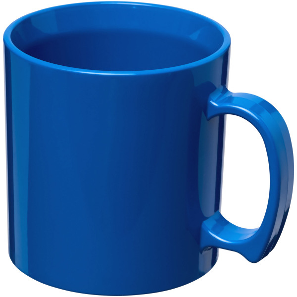 Standard 300 ml plastic mug - Blue