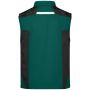 Workwear Softshell Vest - STRONG - - dark-green/black - 6XL