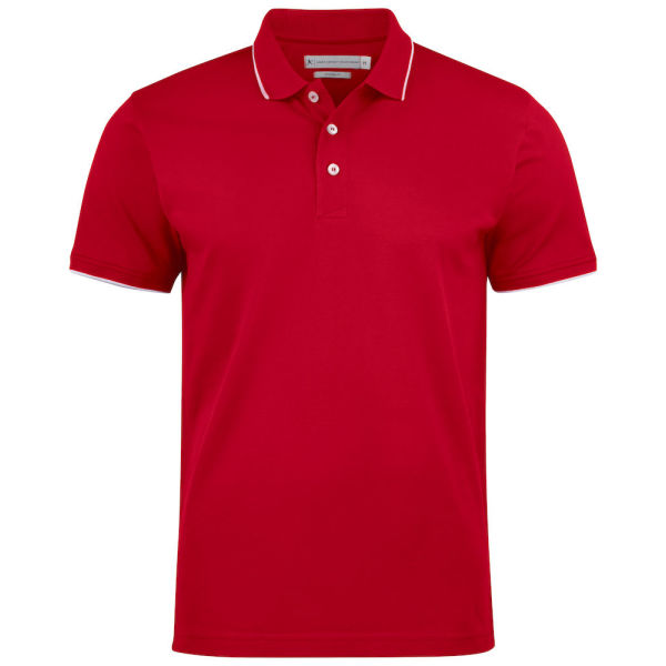 HARVEST GREENVILLE POLO MODERN FIT RED M