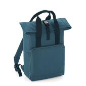 BagBase Twin Handle Roll-Top Backpack, Airforce Blue, ONE, Bagbase