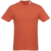 Heros heren t-shirt met korte mouwen - Oranje - 3XL