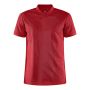 Core Unify polo shirt men bright red xs