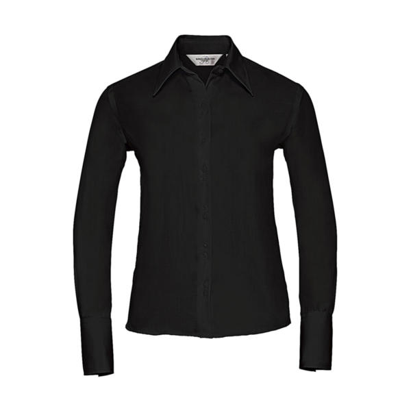 Ladies’ Ultimate Non-iron Shirt LS - Black - 2XL (44)