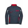 Workwear Softshell Padded Jacket - COLOR - - carbon/red - S