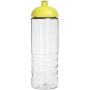 H2O Active® Treble 750 ml sportfles met koepeldeksel - Transparant/Lime