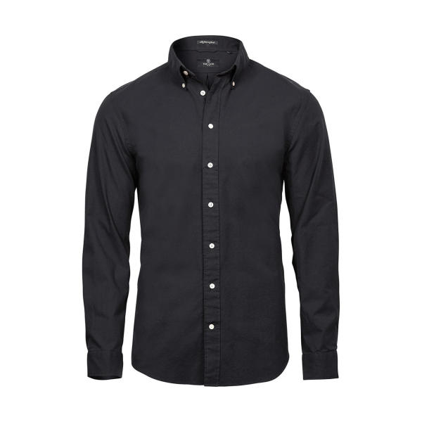 Perfect Oxford Shirt - Black - 4XL