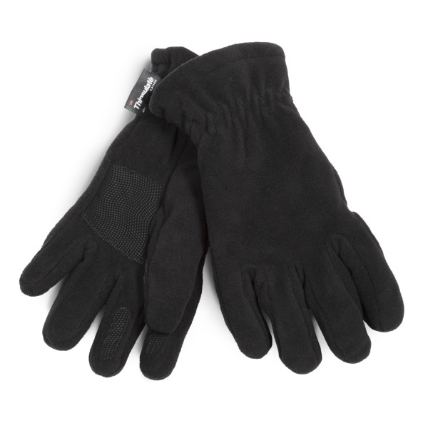 Recycled gloves in microfleece and Thinsulate
