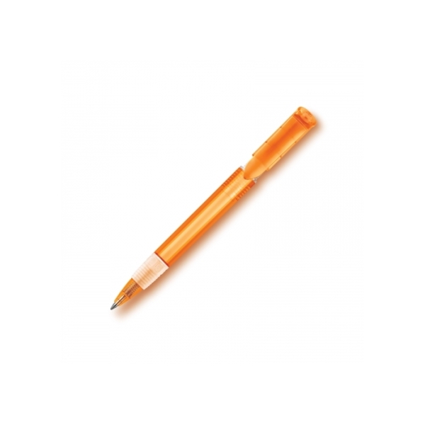 Balpen S40 Grip Clear transparant - Transparant Oranje