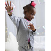 Baby Bomber Jacket - Heather Grey Melange - 6-12