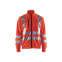 Sweatshirt met rits High Vis