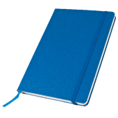 Notitieboek A5 met elastiek, leeslint en opbergvak, 80 pagina`s Notitieboek A5 met elastiek, leeslint en opbergvak, 80 pagina`s