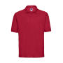 Men's Classic Polycotton Polo - Classic Red - 4XL