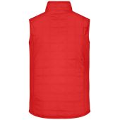 Men's Hybrid Vest - light-red/silver - XXL