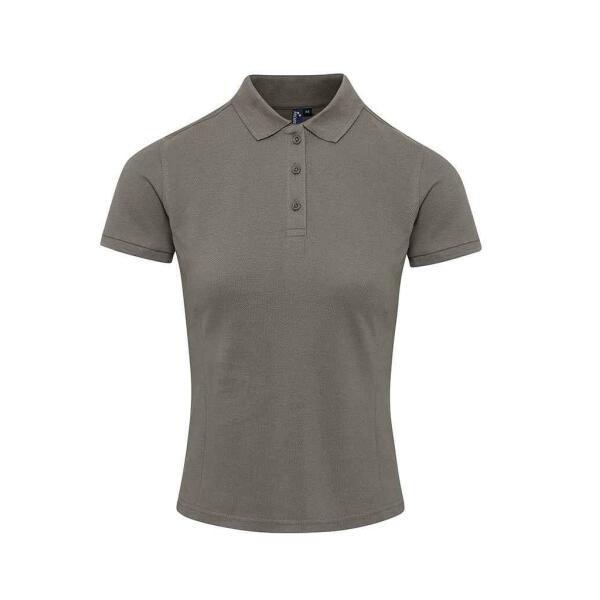 Ladies Coolchecker® Plus Piqué Polo Shirt, Dark Grey, L, Premier