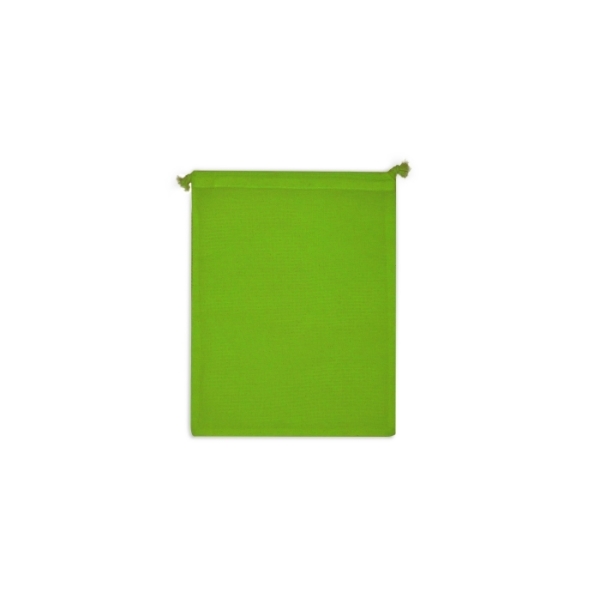 Re-usable food bag OEKO-TEX® cotton 25x30cm - Light Green