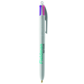 BIC® 4 Colours Fashion balpen 4 Colours Fashion ballpen LP white_UP white_RI white