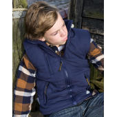 Junior Ultra Padded Bodywarmer - Red - S (5-6)