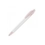 Ball pen Baron 03 recycled hardcolour - White/Pastel pink