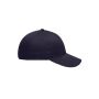 MB6212 6 Panel Brushed Sandwich Cap navy/wit one size