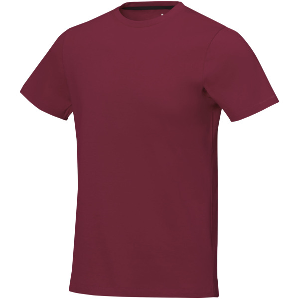 Nanaimo short sleeve men's t-shirt - Burgundy - 3XL
