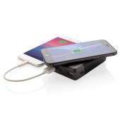 Ultimate 10.000 mAh powerbank met draadloze oplader, zwart
