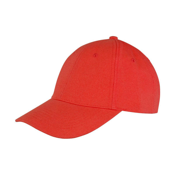 Memphis 6-Panel Low Profile Cap - Red - One Size