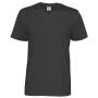 T-Shirt V-Neck Man Black 3XL (GOTS)
