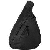 Brooklyn triangle polyester rugzak 10L - Zwart