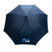 23" Impact AWARE™ RPET 190T auto åben, bambus paraply, marine blå