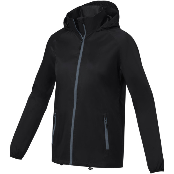 Dinlas women's lightweight jacket - Solid black - XXL